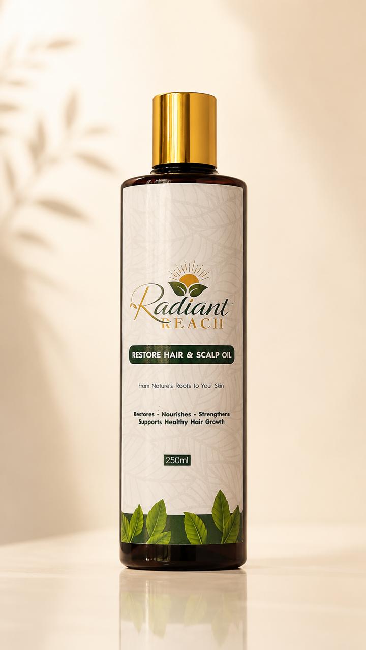 Restore Hair & Scalp Oil - Radiant Reach Organics